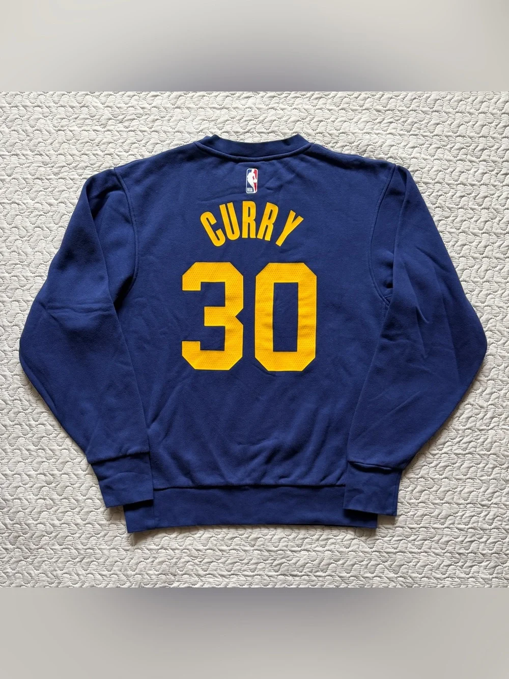 Jordan Golden State Warriors Stephen Curry #30 Men’s Small Crewneck Sweatshirt